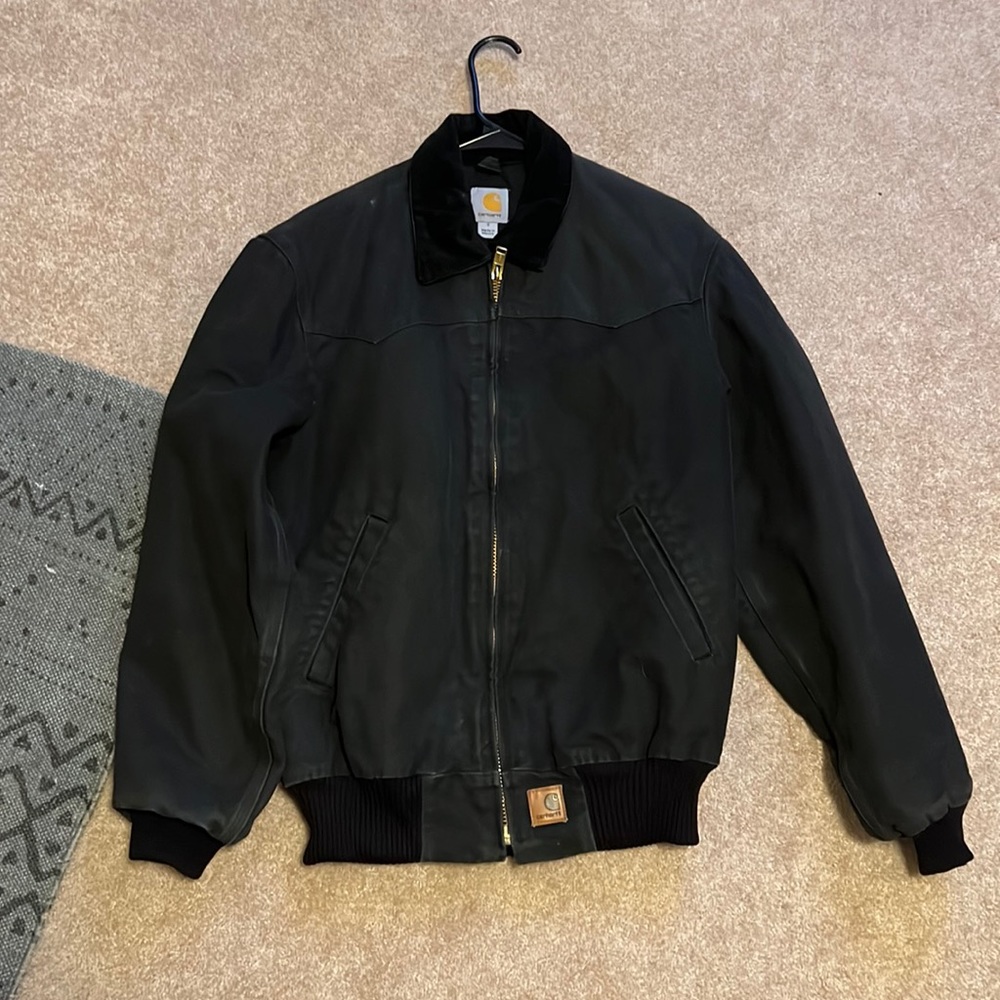 Black carhartt jacket